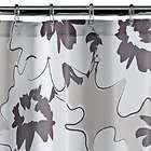 Apt. 9 Poppy Floral Shower Curtain Brown Tan NEW