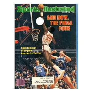 Ralph Sampson Unsigned Sports Illustrated Magazine   March 30, 1981