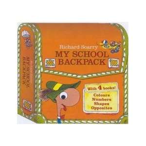  Richard Scarry My School Backpack Scarry R. Books
