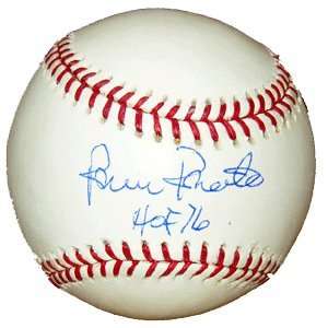 Robin Roberts Signed Baseball   HOF76 Official Major League