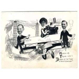  Sam Martin & Harry Taylor Photo Advertising Card 1920s 