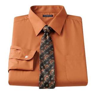 Croft and Barrow Classic Fit Solid Point Collar Dress Shirt and 