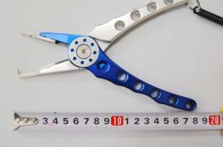 Anodized Aluminum Fishing Pliers Tackle Acessories  