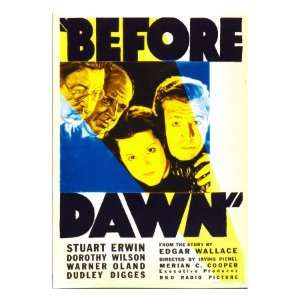 Before Dawn, Warner Oland, Dudley Digges, Dorothy Wilson, Stuart Erwin 