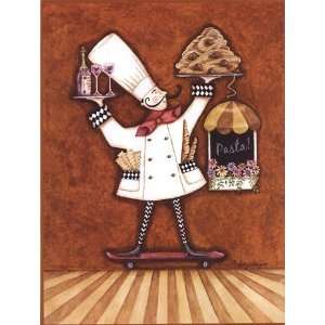    Pasta Chef   Poster by Sydney Wright (12x16)