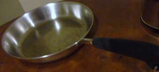   WARE COPPER BOTTOM CLAD PATENT PROCESS 10 FRY PAN SKILLET  
