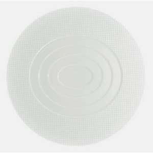 Raynaud Thomas Keller Checks 12.5 in Round Plate Concentric Ovals