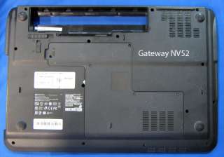 Gateway NV52 NV5214u Top & Bottom Cover TouchPad Speakers Win Vista 