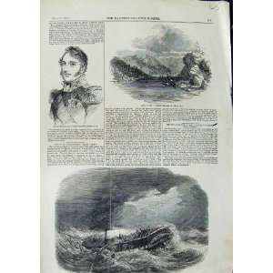  1846 WALTER RALEIGH GILBERT JUPITER SHIP HENRY CLAY SEA 