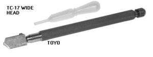 Toyo Brass Handle Oil fed Glass Super Cutter TC17B  