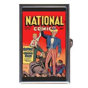  UNCLE SAM WILL EISNER COMIC BOOK Coin, Mint or Pill Box 