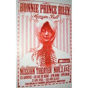    Bonnie Prince Billy Poster   Concert   Will Oldham