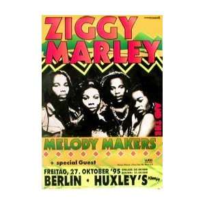  ZIGGY MARLEY Berlin 1995 Music Poster: Home & Kitchen