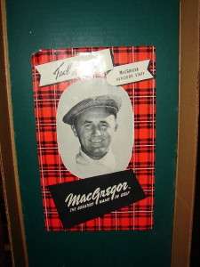 Vintage Macgregor Golf Club Wooden Handle 8 W/Box  