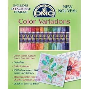  DMC Color Variations Floral Floss Pack Arts, Crafts 