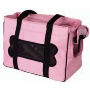  NY Dog Sporty Bone Bag Pet Carrier : Color PINK WITH BLACK 