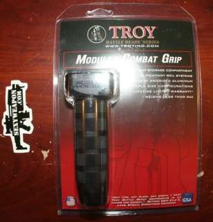 Troy Industries Combat Pistol Grip Aluminum Modular TAN  
