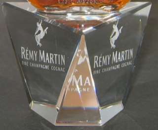  Martin XO Cognac Collectable Mini Crystal Gold France 50 ml Hennessy 
