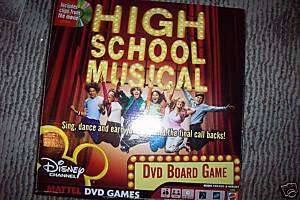 Disney High School Musical DVD Board Game  