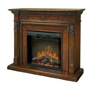   Dimplex   Encore Torchiere Burnished Walnut Fireplace