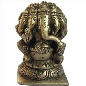   Handmade Brass Hindu God Statues from India 3 x 1.75 x 2 inches: Home