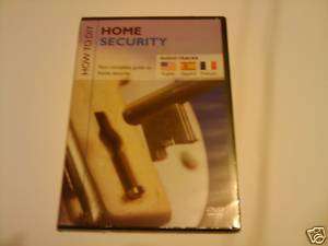 HOW TO DO IT YOURSELF (DIY) HOME SECURITY DVD  