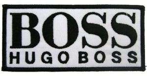 HUGO BOSS F1 RACING EMBROIDERED PATCH #06  