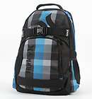 new mens boys blue plaid hurley honor roll backpack laptop