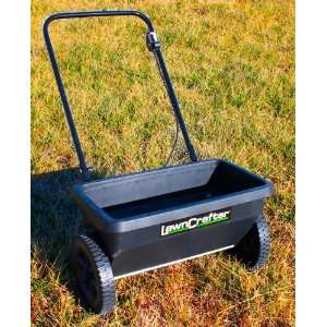   0412 70 Pound Push Drop Spreader Fertilizer/Seed Patio, Lawn & Garden