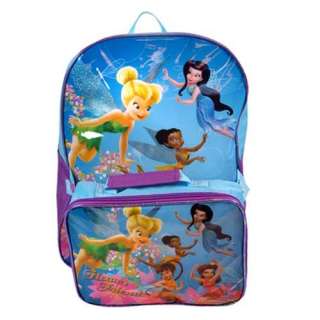   FAIRIES School 16 Backpack + Insulated Lunch Tote Bag Set NEW  
