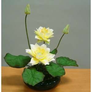  Lotus Serenity   A Silk Flower Arrangement
