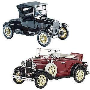  Ford 1925 Model T & 1931 Model A Die Casts Set Toys 
