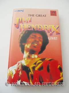 The Great JIMI HENDRIX Live Cassette India Jim Morrison  
