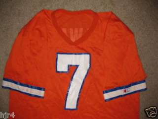John Elway #7 Denver Broncos Champion Jersey 48 XL  