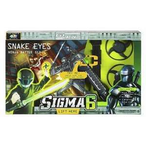  G.I. Joe Sigma 6 Snake Eyes Ninja Battle Set Toys 