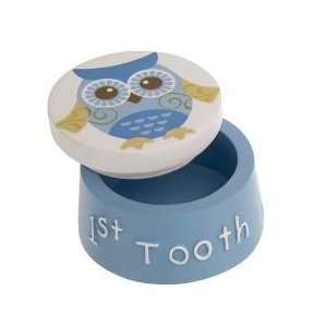  Ganz 1st Tooth Box   Babys 1st Tooth Jar (Blue) Toys 