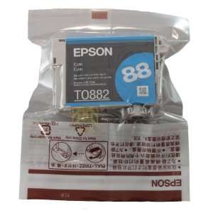  Genuine Epson T088 Cyan Ink Cartridge T088220 (1 Cyan 