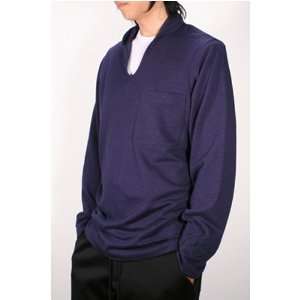  Mens Y3 Adidas Linen Vneck Sweater