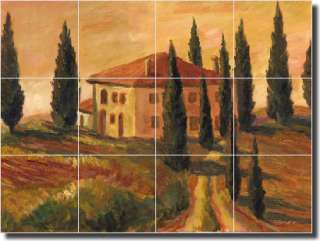 Margosian Tuscan Kitchen Backsplash Tile Mural Art  