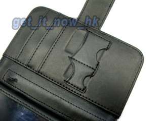 Book Type Pouch Genuine Real Leather Case for Samsung Galaxy S i9000 