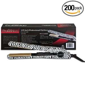 25 Inch Professional Flat Iron   Zebra   with FREE Holder and Travel 