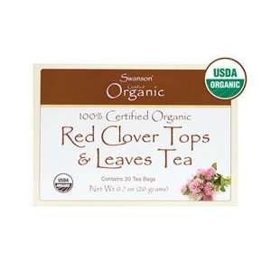  Red Clover Tops & Leaves Tea 20 Bags: Health & Personal 