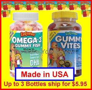 il Lil Critters Childrens Gummy Vitamins Omega 3  