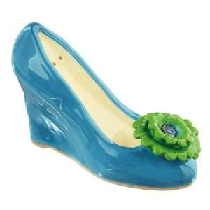   Road Shoe Shaker Salt and Pepper Shakers  Blue High Heel Everything