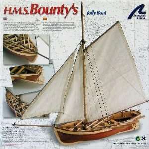  Jolly Boat from the HMS Bounty 148 Scale Model Kit Toys & Games