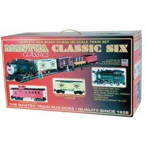  Mantua   Mantua Classic Train Set ATSF HO   300000 Toys & Games