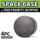 Space Case Grinder 4pc. Medium Titanium Black  NEW  Her