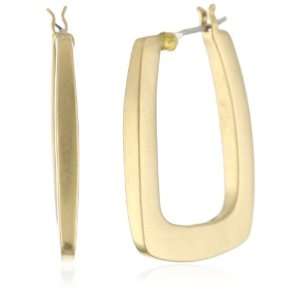  Kenneth Cole New York Urban Shell Gold Tone Small Hoop 