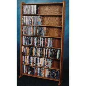   Wood Shed DVD and VHS Storage Rack (Various Finishes) 707 3: Home