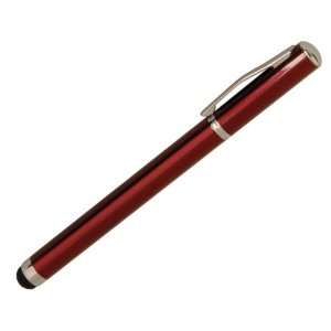  Burgundy Real Touch Pen with fine point pen for iPad, iPot 